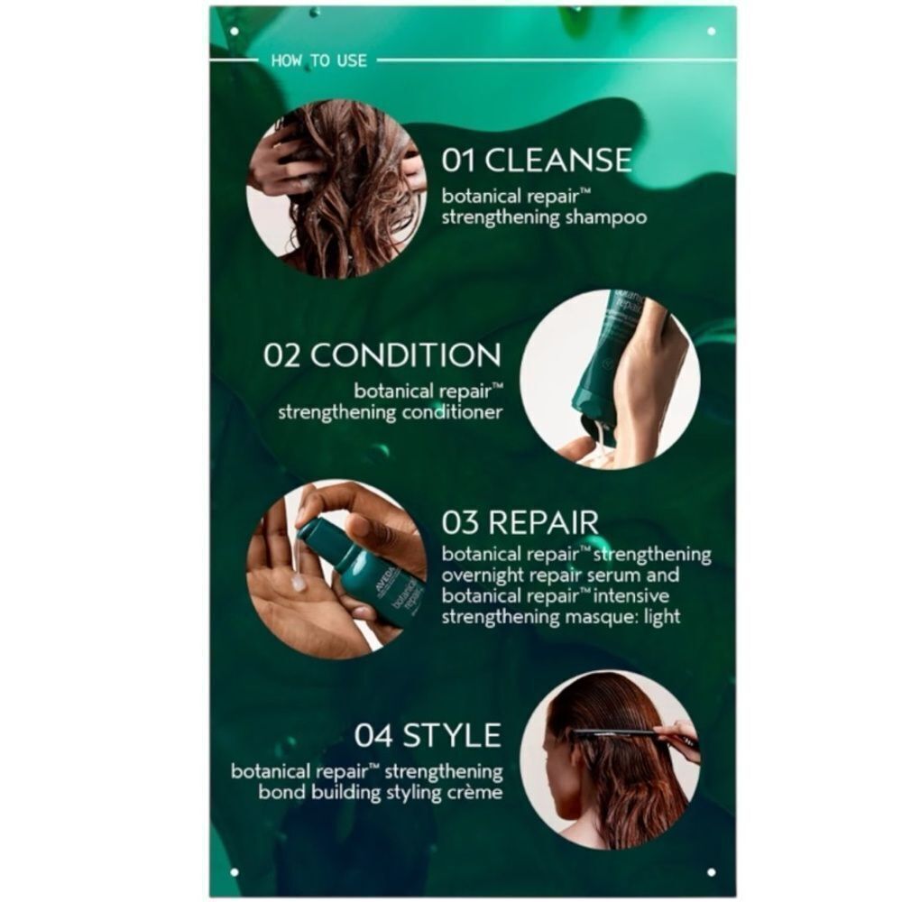 10 Packs Aveda Botanical Repair Strengthening Shampoo And Conditioner Sample Duo - Picture 8 of 10